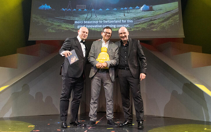 TCS Pop Up Glamping ADAC Camping Award Innovation 2023